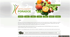 Desktop Screenshot of dietologickyporadce.cz